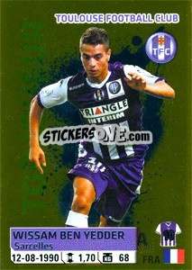 Cromo Wissam Ben Yedder - FOOT 2014-2015 - Panini