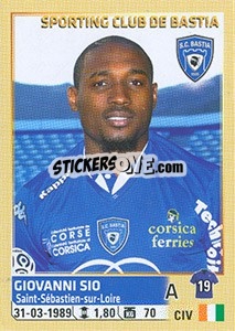 Sticker Giovanni Sio - FOOT 2014-2015 n. M3 - Panini