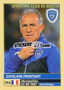 Sticker Ghislain Printant - FOOT 2014-2015 - Panini