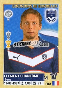 Sticker Clément Chantôme - FOOT 2014-2015 - Panini