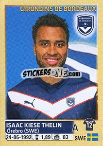 Sticker Isaac Kiese Thelin - FOOT 2014-2015 n. M6 - Panini