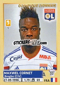 Figurina Maxwel Cornet - FOOT 2014-2015 - Panini