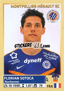 Sticker Florian Sotoca - FOOT 2014-2015 n. M50 - Panini