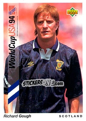 Sticker Richard Gough - World Cup USA 1994. Preview English/German n. 7 - Upper Deck