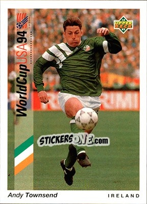 Figurina Andy Townsend - World Cup USA 1994. Preview English/German - Upper Deck