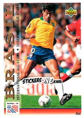 Sticker Rai - World Cup USA 1994. Preview English/German - Upper Deck