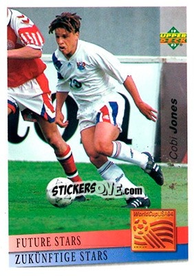 Sticker Cobi Jones - World Cup USA 1994. Preview English/German n. 145 - Upper Deck