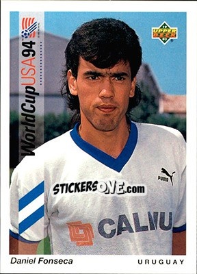 Sticker Daniel Fonseca - World Cup USA 1994. Preview English/German n. 182 - Upper Deck