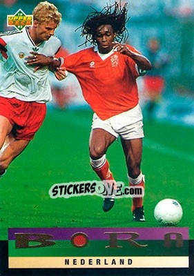 Sticker Holland - World Cup USA 1994. Preview English/German - Upper Deck
