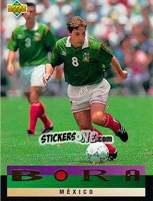 Sticker Mexico - World Cup USA 1994. Preview English/German n. 207 - Upper Deck