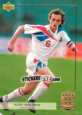 Sticker Igor Shalimov - World Cup USA 1994. Preview English/German n. C10 - Upper Deck