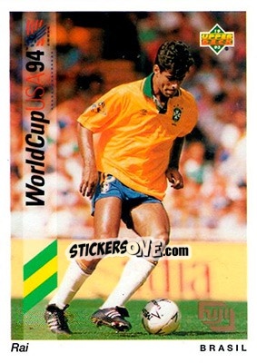 Sticker Rai - World Cup USA 1994. Preview English/German - Upper Deck