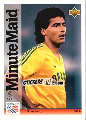 Sticker Romario - World Cup USA 1994. Preview English/German n. P5 - Upper Deck