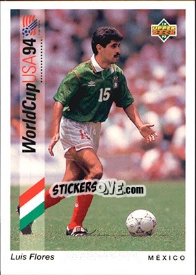 Sticker Ruben Paz - World Cup USA 1994. Preview English/German - Upper Deck