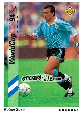Sticker Ruben Sosa - World Cup USA 1994. Preview English/German - Upper Deck