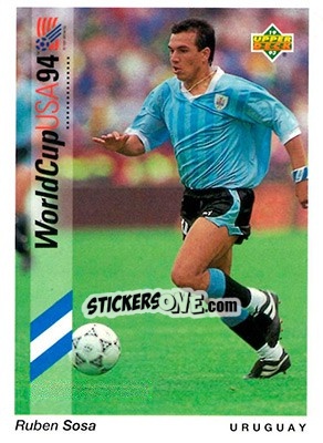 Sticker Ruben Sosa - World Cup USA 1994. Preview English/German n. 13 - Upper Deck