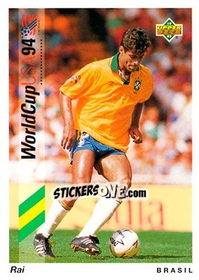 Sticker Rai - World Cup USA 1994. Preview English/German - Upper Deck