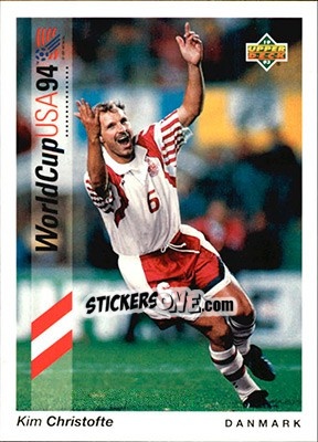 Sticker Kim Christofte - World Cup USA 1994. Preview English/German n. 149 - Upper Deck