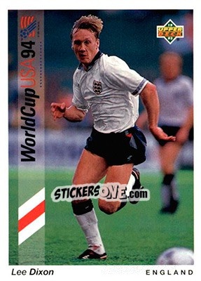 Sticker Lee Dixon - World Cup USA 1994. Preview English/German n. 189 - Upper Deck