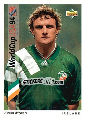 Sticker Kevin Moran - World Cup USA 1994. Preview English/German - Upper Deck