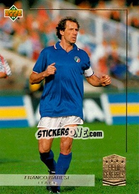 Sticker Franco Baresi - World Cup USA 1994. Preview English/German n. C2 - Upper Deck