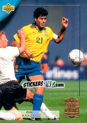 Figurina Rai - World Cup USA 1994. Preview English/German n. C7 - Upper Deck