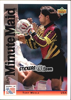 Sticker Tony Meola - World Cup USA 1994. Preview English/German n. P1 - Upper Deck