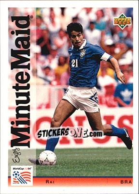 Sticker Rai - World Cup USA 1994. Preview English/German n. P18 - Upper Deck