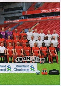 Cromo Team - Liverpool FC 2014-2015 - Panini