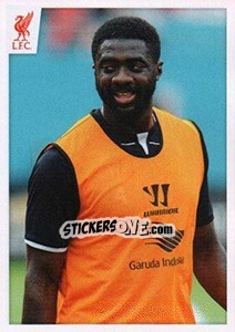 Sticker Kolo Touré - Liverpool FC 2014-2015 n. 24 - Panini