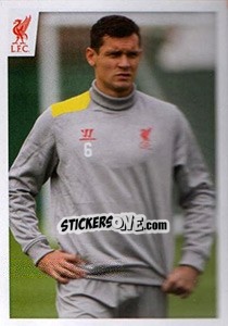 Sticker Dejan Lovren - Liverpool FC 2014-2015 n. 31 - Panini