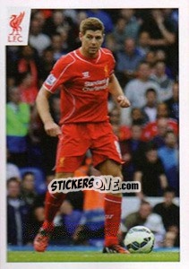 Sticker Steven Gerrard - Liverpool FC 2014-2015 n. 33 - Panini