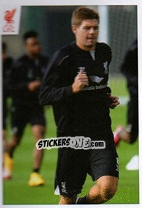 Sticker Steven Gerrard - Liverpool FC 2014-2015 n. 35 - Panini