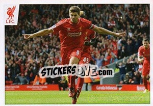 Sticker Steven Gerrard - Liverpool FC 2014-2015 n. 36 - Panini