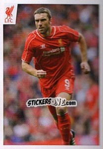Sticker Rickie Lambert - Liverpool FC 2014-2015 - Panini
