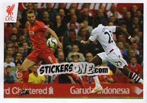 Sticker Rickie Lambert - Liverpool FC 2014-2015 - Panini