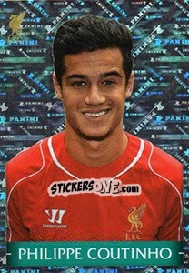 Sticker Philippe Coutinho - Liverpool FC 2014-2015 n. 42 - Panini