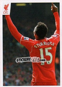 Sticker Daniel Sturridge - Liverpool FC 2014-2015 n. 54 - Panini