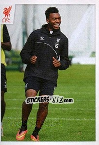 Sticker Daniel Sturridge - Liverpool FC 2014-2015 n. 55 - Panini