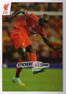 Sticker Mamadou Sakho - Liverpool FC 2014-2015 - Panini