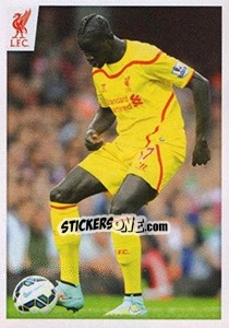 Sticker Mamadou Sakho - Liverpool FC 2014-2015 n. 59 - Panini
