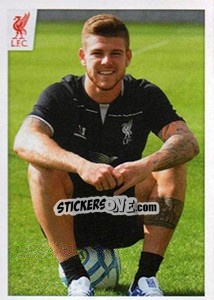 Figurina Alberto Moreno - Liverpool FC 2014-2015 - Panini