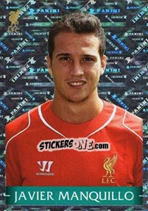 Sticker Javier Manquillo - Liverpool FC 2014-2015 n. 67 - Panini