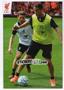 Sticker Javier Manquillo - Liverpool FC 2014-2015 - Panini