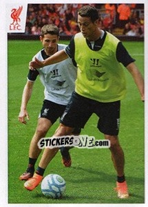 Sticker Javier Manquillo - Liverpool FC 2014-2015 n. 71 - Panini