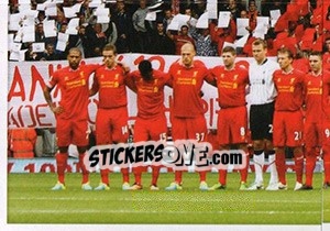 Sticker 100th Anniversary of the birth of Bill Shankly - Liverpool FC 2014-2015 n. 83 - Panini