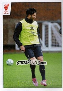 Sticker Emre Can - Liverpool FC 2014-2015 n. 109 - Panini