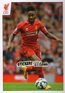 Cromo Raheem Sterling - Liverpool FC 2014-2015 - Panini