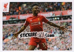 Sticker Raheem Sterling - Liverpool FC 2014-2015 n. 128 - Panini