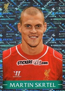 Sticker Martin Skrtel - Liverpool FC 2014-2015 n. 130 - Panini